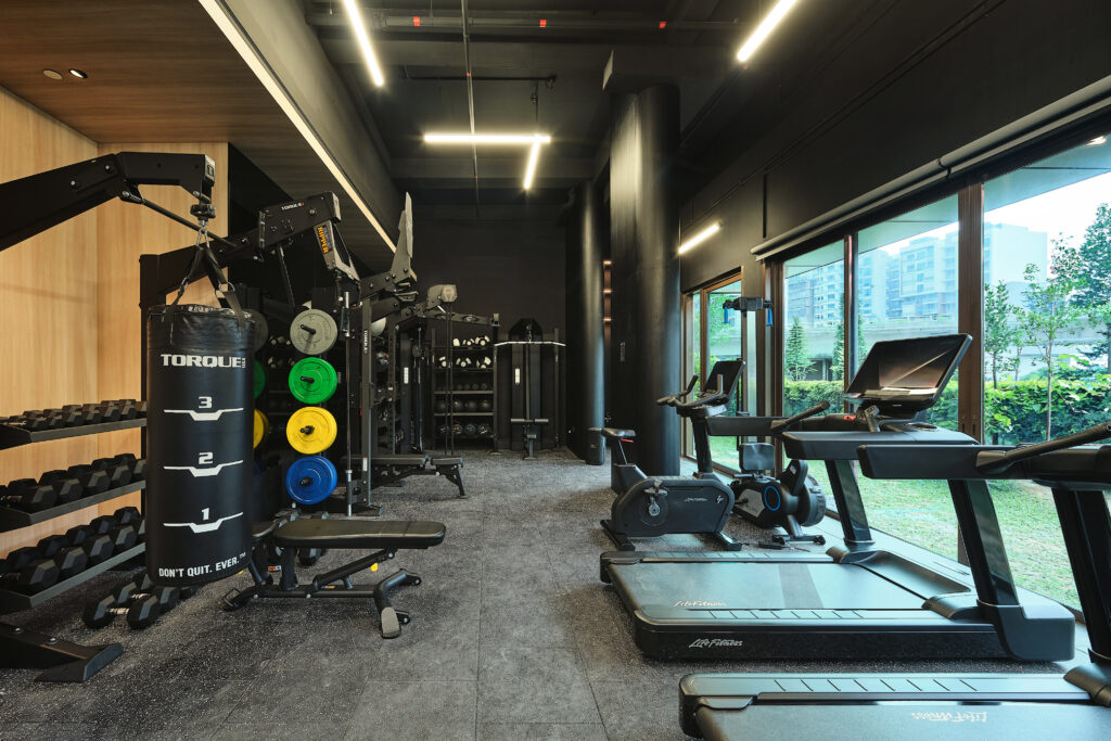 Mber Co-Living GYMber facilities