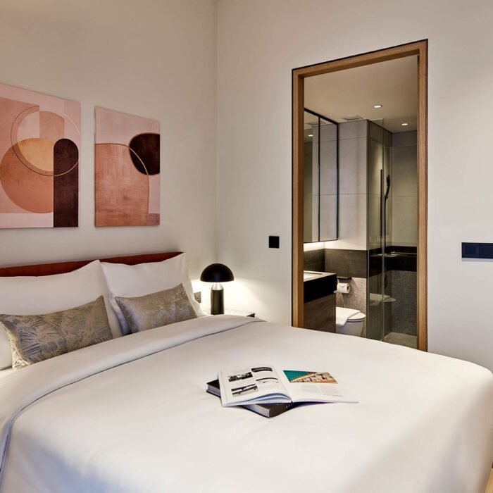 Mber Co-Living Serviced Apartments deluxe room