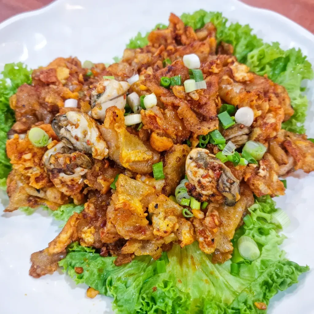 Fragrant Garden oyster omelette