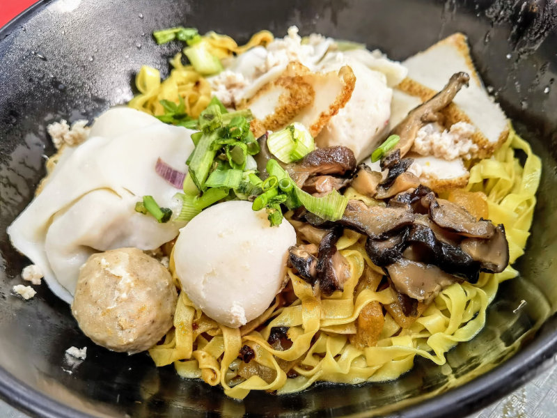 Yam Mee Teochew Fishball Noodles